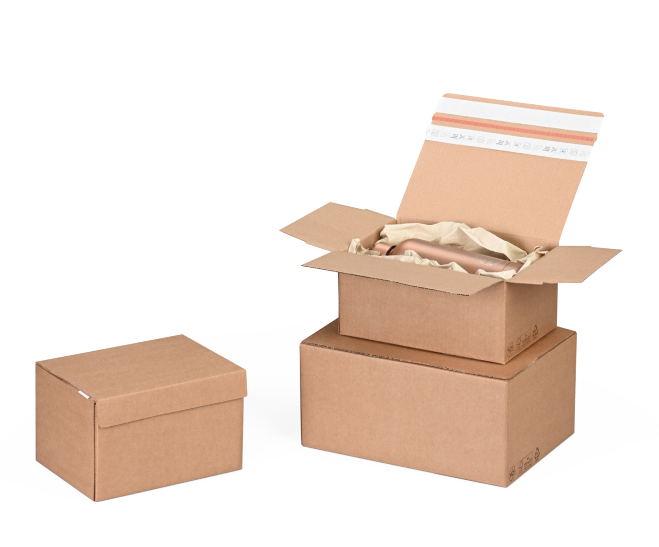Versandkarton COMFORT-BOX RETURN wiederverschließbar