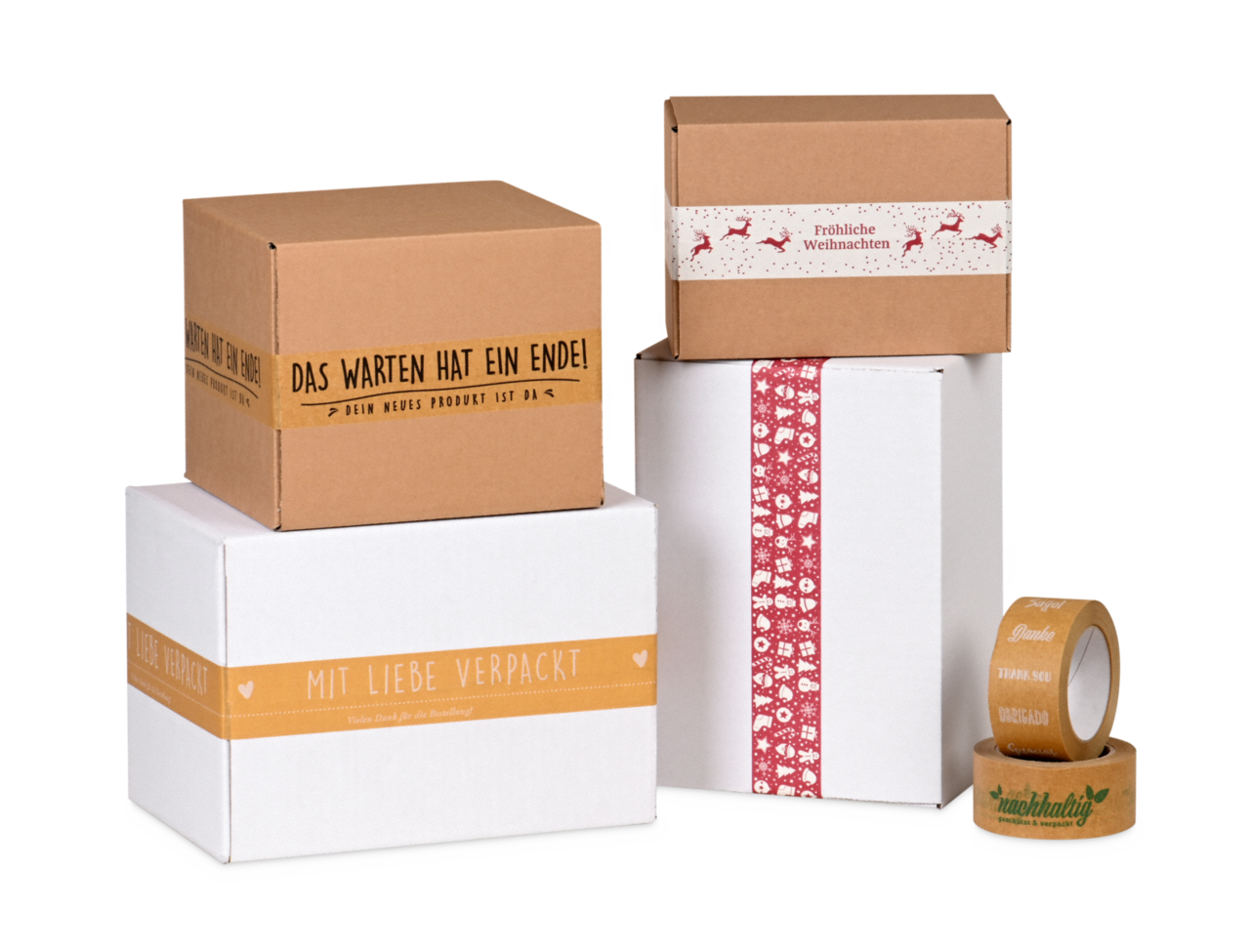 Papier-Packband mit Druck