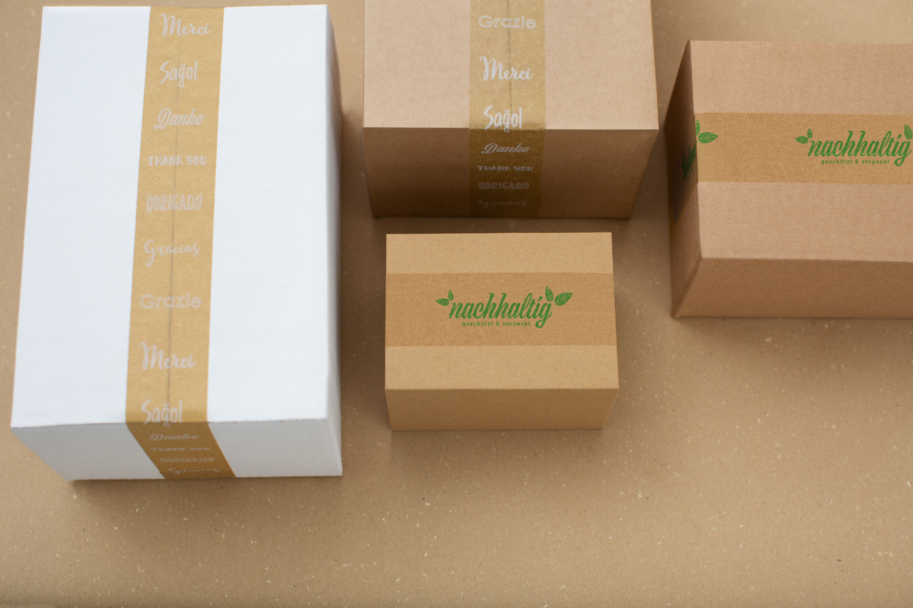 Papier-Packband mit Druck