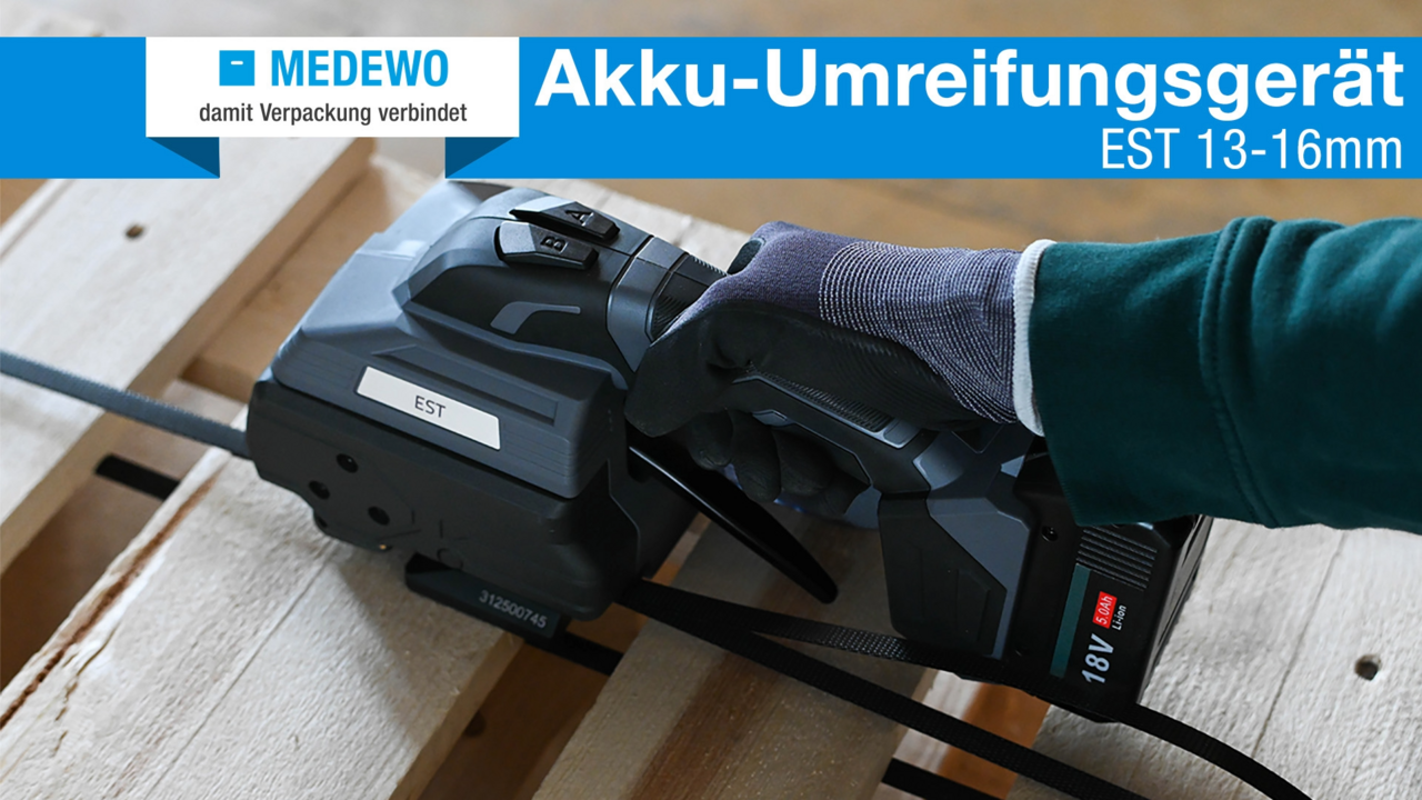 Akku-Umreifungsgerät EST 13–16mm