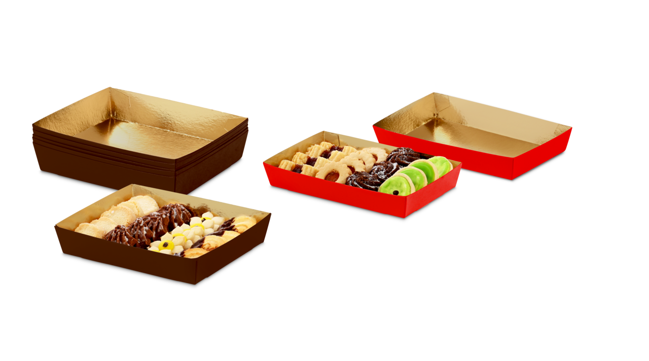 Gebäckschale konisch, glatt