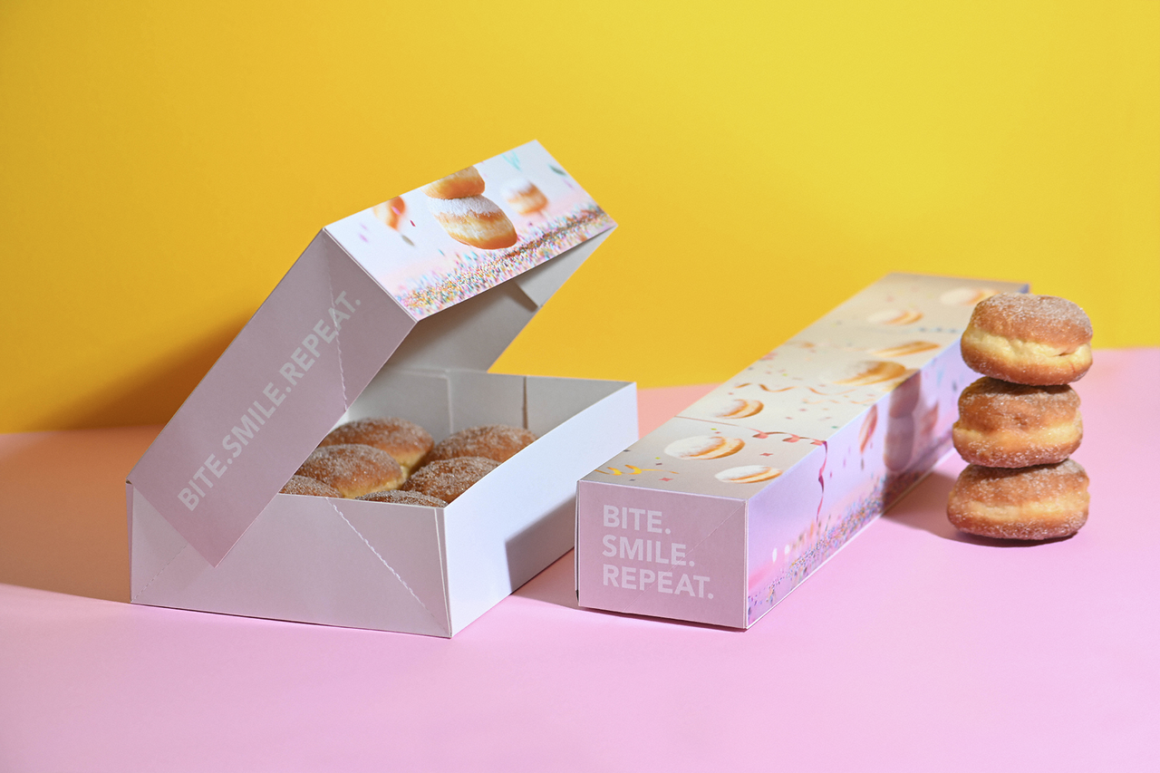 Krapfenkarton «Berlinetti»