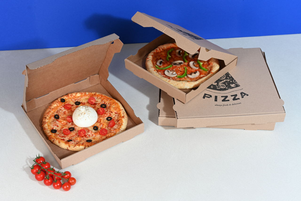 Pizza-Karton «fresh & delicious»