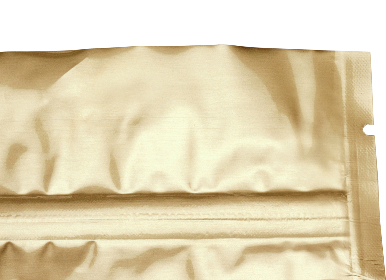 Mit Einreißkerbe, Laserperforation und Druckverschluss für schnelles, einfaches Öffnen und Schließen des Beutels.