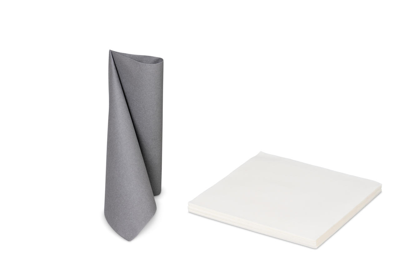 Bio-Airlaid-Serviette 40×40 cm