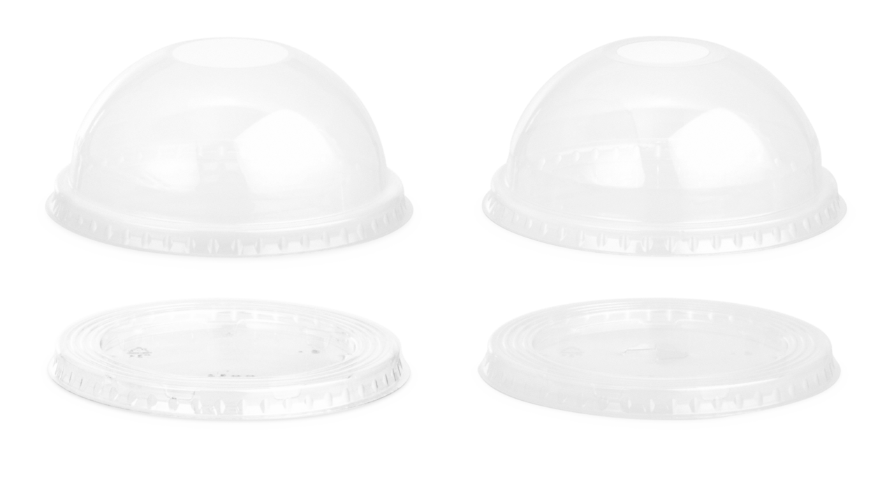 Deckel aus rPET zu Clear Cup aus rPET