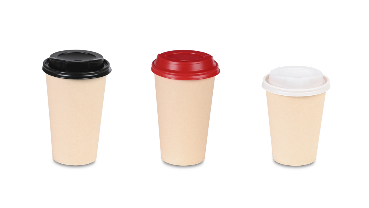 Deckel für Coffee to-go-Becher aus PS
