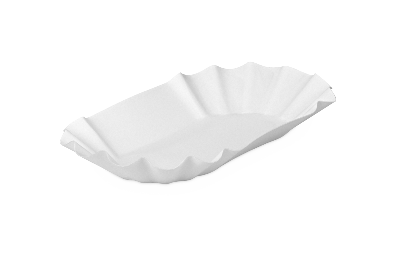 Pappschale unbeschichtet