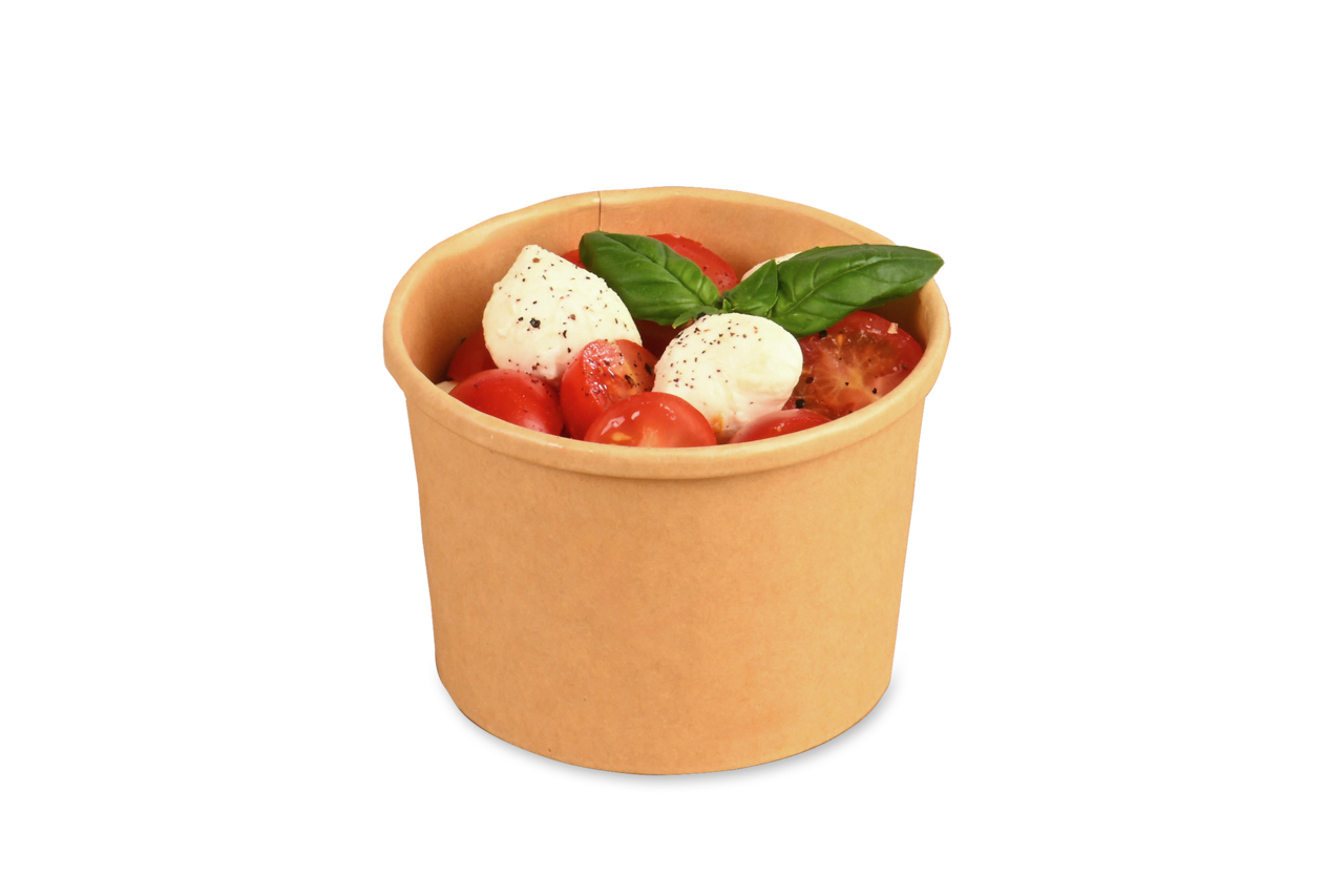 Auch für kalte Inhalte wie Antipasti, Salate oder Reisgerichte geeignet.