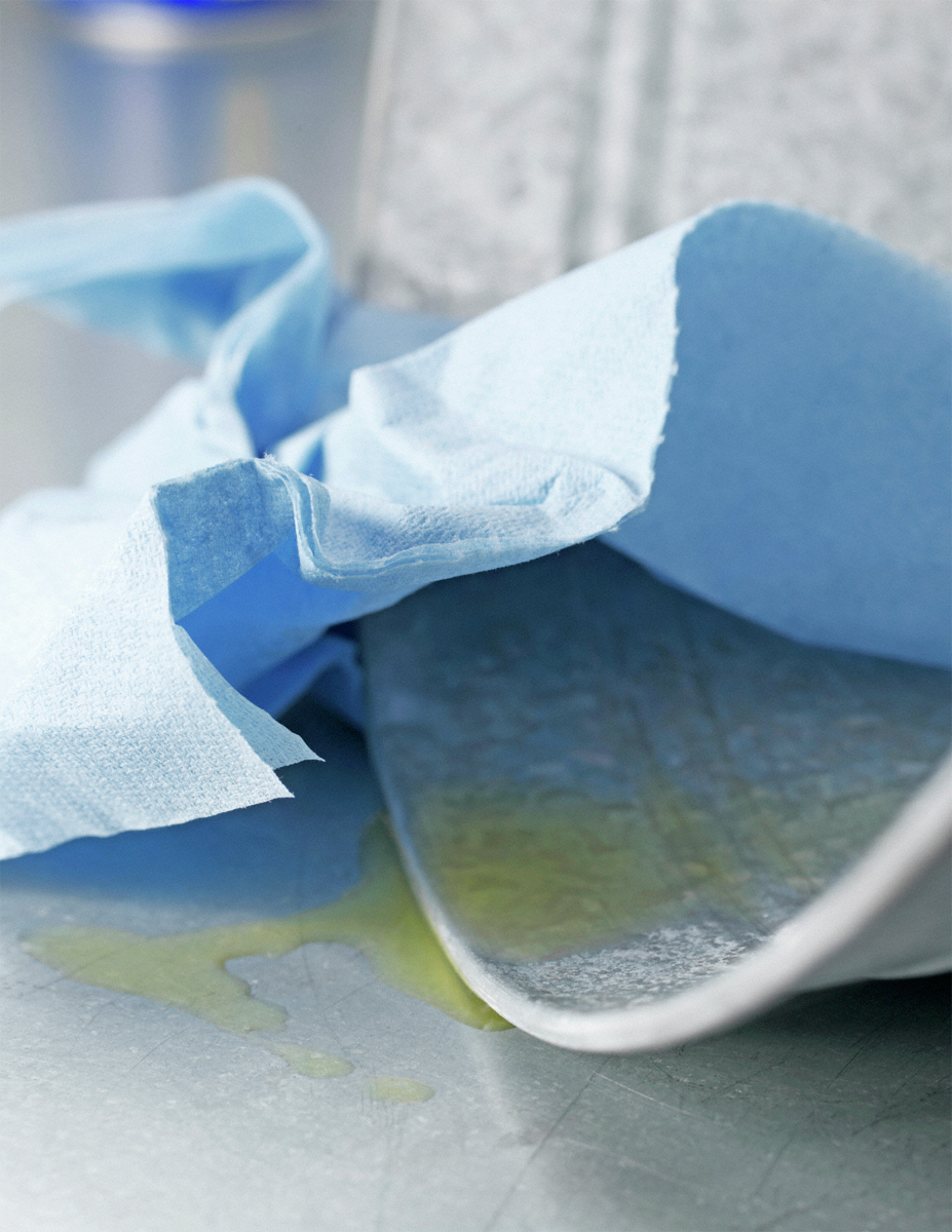 Tork Starke Mehrzweck-Papierwischtücher 2-lagig, blau&weiß