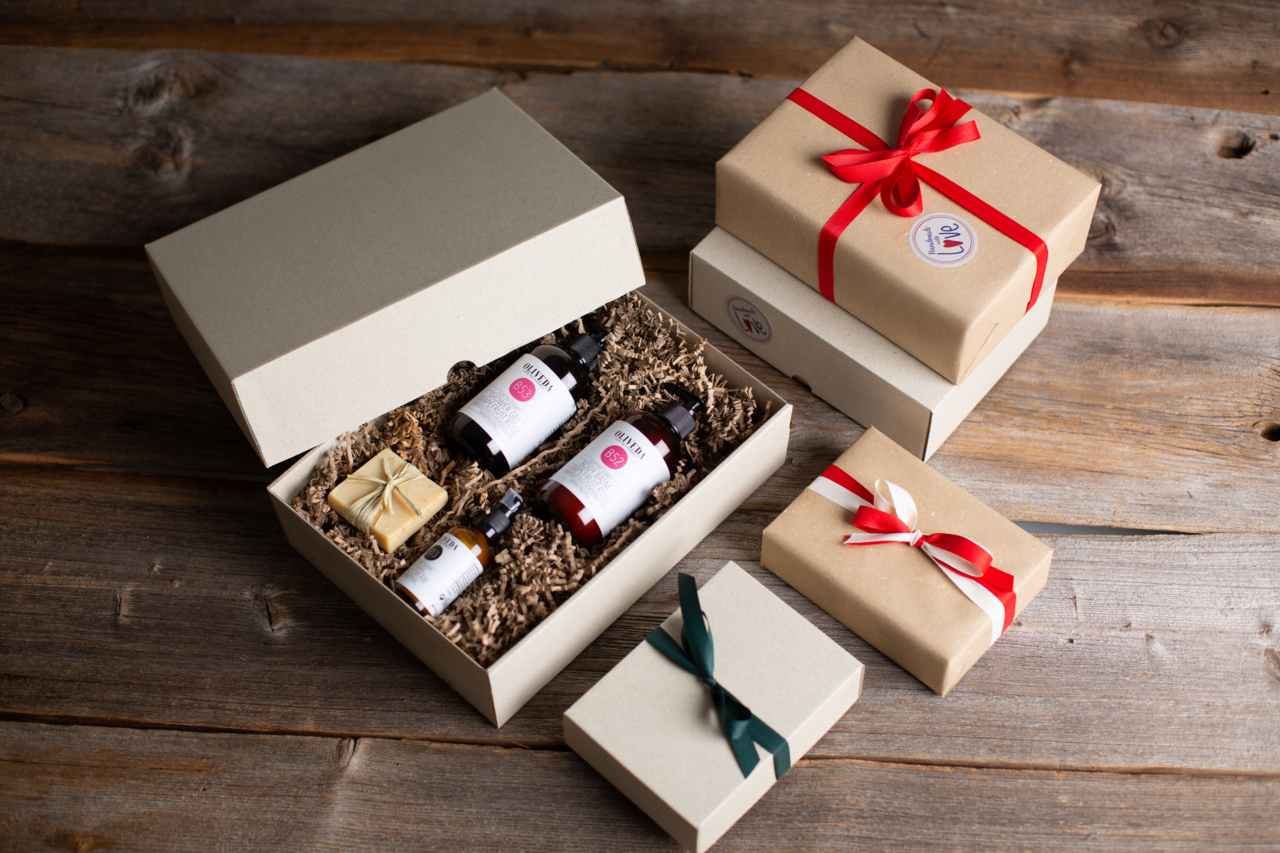 ideal kombinierbar mit der GRAS-PAC Geschenkschachtel