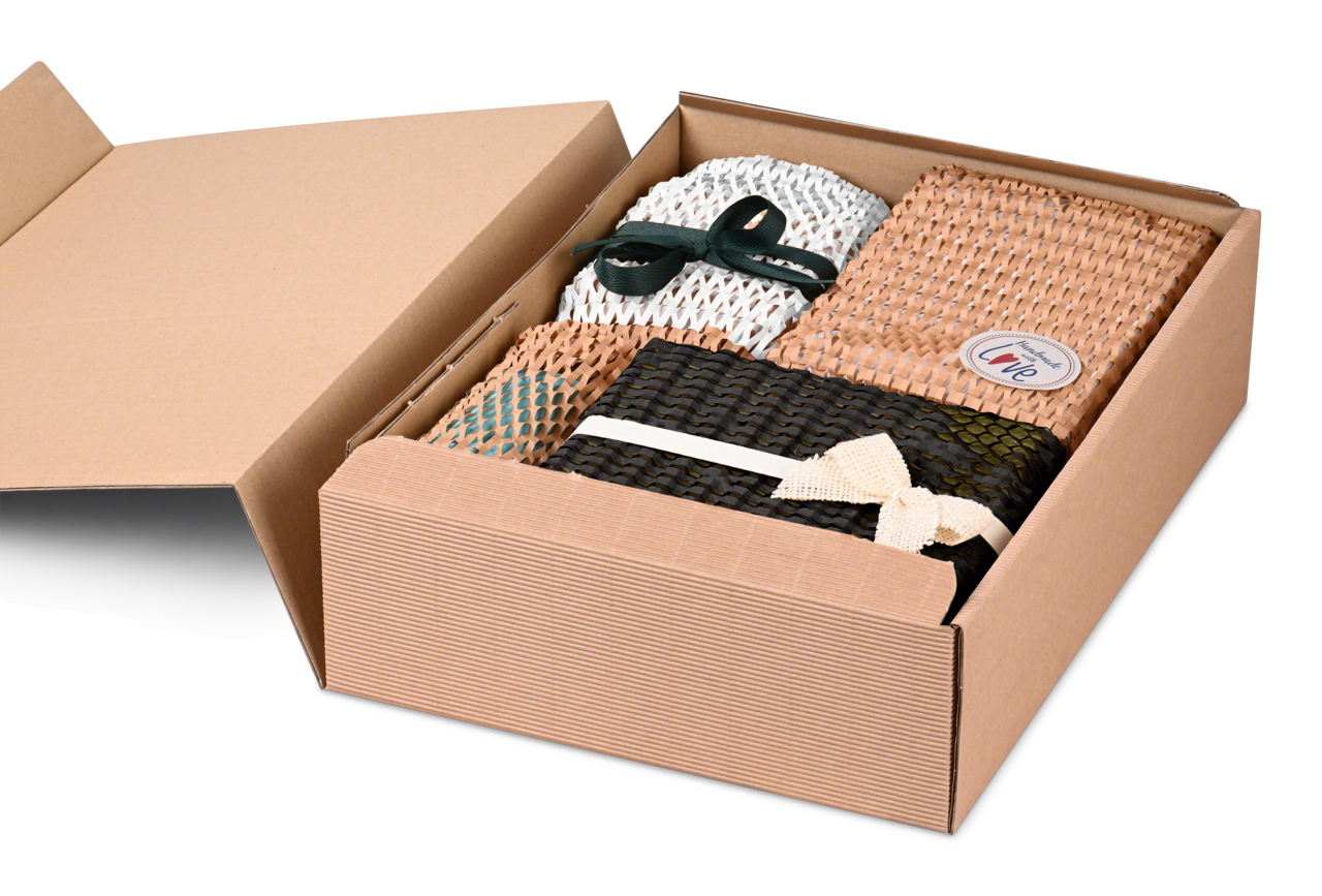 elegante sowie nachhaltige Geschenkverpackung – ideal auch für den Versand