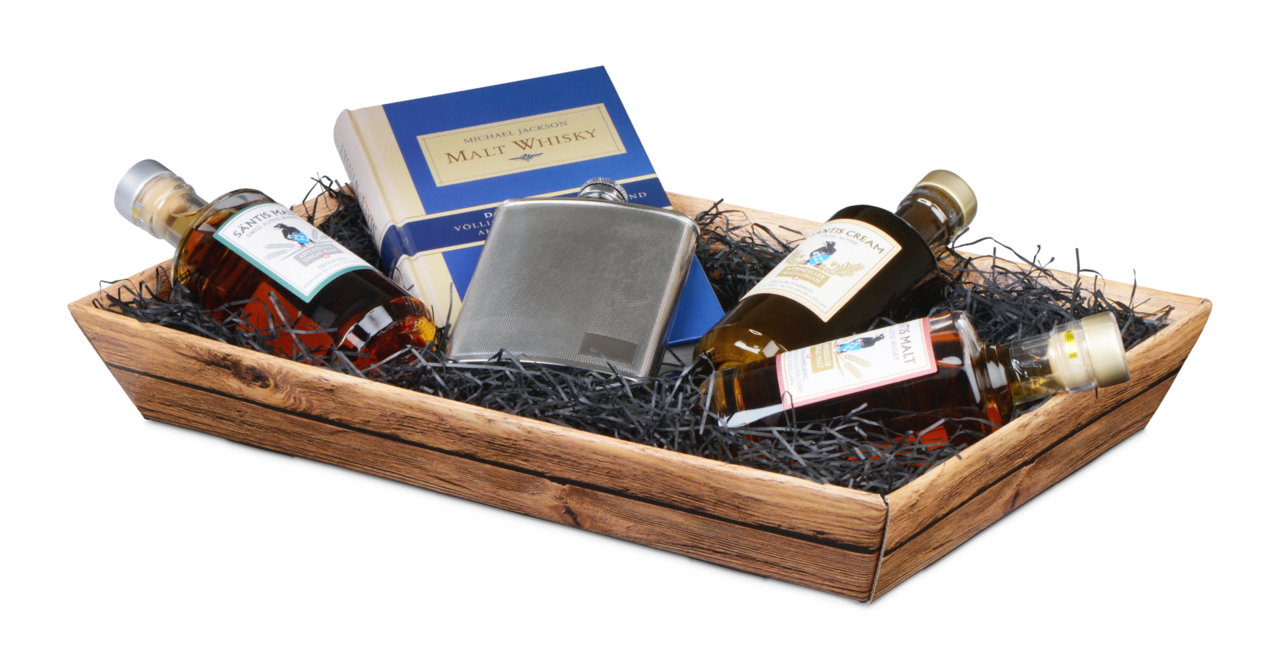 Geschenk-Tablett RUSTIKAL