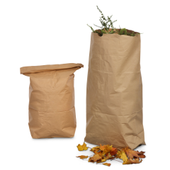 Abfallsack aus Papier