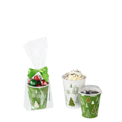 Heißgetränke-Becher PE-beschichtet WALDWEIHNACHT