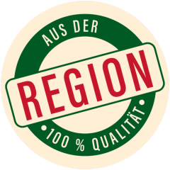 Motiv-Etikett, Ø 50 mm, rund, «aus der Region»