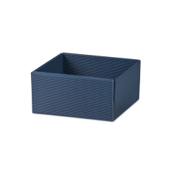 Boden zu Geschenkschachtel 200×200×100 mm, blau