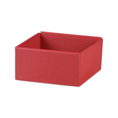 Boden zu Geschenkschachtel 250×250×120 mm, bordeaux