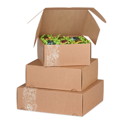 Geschenkkarton quadratisch