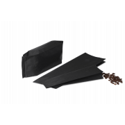 MECAVALVE Aromabeutel mit Seitenfalte & Ventil, schwarz matt