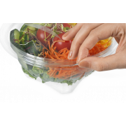 Salatbox aus PET mit Deckel