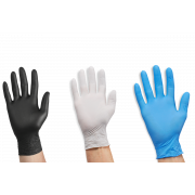 Handschuhe In Lebensmittelqualität Spenderpackung Puderfrei Größe S/M 20/50 PCS Latexfrei Einweghandschuhe Aus Nitril 