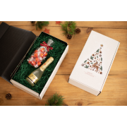 Flaschen-Geschenkkarton X-MAS TREE
