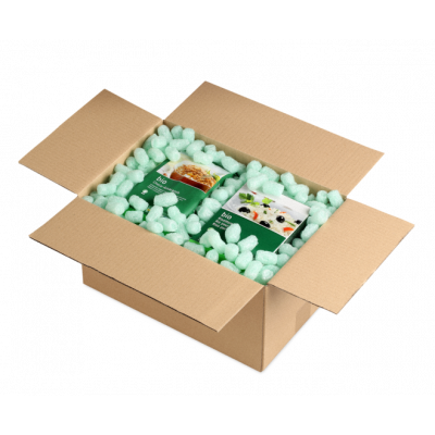 FILL-IN GREEN Bio-Verpackungs-Flocken Füll- und Polstermaterial