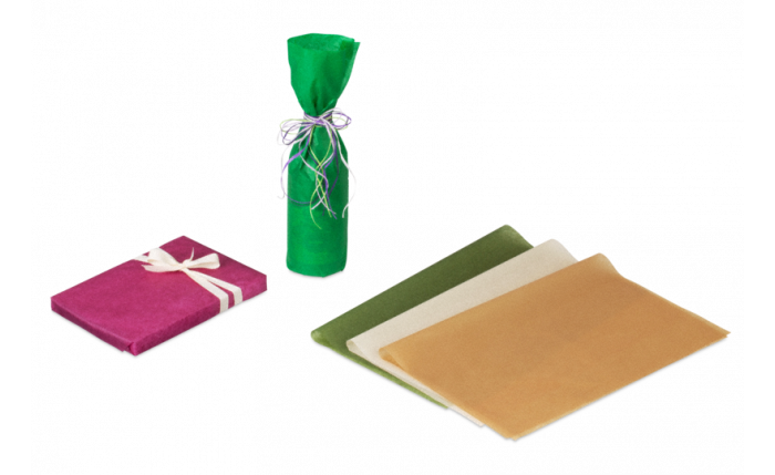 Geschenk- & Flaschenwickelpapier farbig