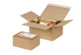 Automatikboden-Karton COMFORT-BOX mit Klebeverschluss