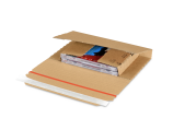 Kreuzverpackung / Buchverpackung braun MECAWELL® STRONG