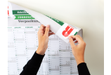 einfaches Ablösen vom Trägerpapier und doppelseitige Haftung auf diversen Untergründen