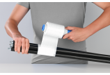 Mini-Stretchfolie farbig, 23 µm x 150 lfm