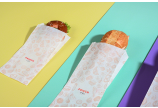 Papierfaltenbeutel «FRISCH & fein» Take-away