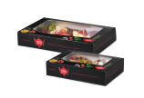 Catering-Karton mit Sichtfenster GOURMET