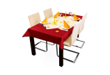 Airlaid Tischdecken-Rollen, stoffähnlich, 24 m x 1,2 m