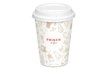 Heißgetränke-Becher PE-beschichtet «FRISCH & fein»