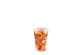 Clear Cup kombiniert mit Flachdeckel ohne Kreuzschlitz
