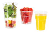 Clear Cup aus rPET mit Eichstrich