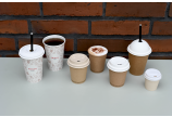 Deckel für to-go-Becher aus Holzfaser