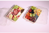 Servierplatte aus Bagasse