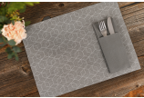 ideal kombinierbar – mit den passenden Bio-Tischsets Dunicel® schaffen Sie im Handumdrehen ein edles und nachhaltiges Ambiente
