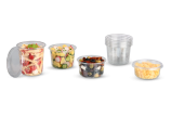 Gourmet-Runddose aus rPET CLASSIC & Deckel
