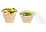 passender PP-Deckel verfügbar – ein Deckel für alle Schalen-Gröβen