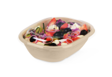 passend zur Schale aus Bagasse oval – für einen sicheren Transport und längere Frische