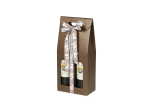 Schmücken Sie Ihren Karton je nach Saison und Anlass mit den passenden Geschenkbändern.