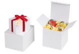 Geschenk- und Präsentationsbox weiß