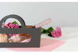 Geschenktasche mit Sichtfenster quer