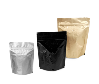 MECAVALVE Standbodenbeutel Aromaschutz mit Ventil