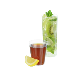 Trinkglas aus PS